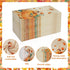 Homlouue 100 Pcs Fall Napkins, 3 Ply Thanksgiving Pumpkins Autumn Leaves Paper Guest Towels for Harvest Party