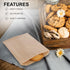 MT Products Brown Cookie Bags - 6.5" x 8" Disposable Grease Resistant Bakery Paper Bags, Pack of 100