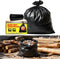 Zokaitwy 55-60 Gallon Trash Bags 20 Count, 2 Mil Heavy Duty Trash Bags,