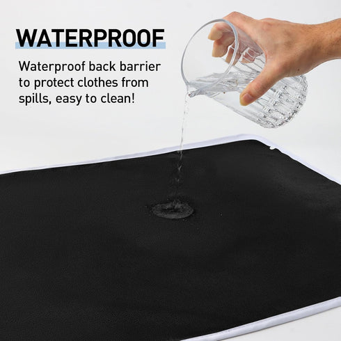 Pozico Adult Bibs for Eating Women/Men/elderly Washable,Waterproof, Clothing Protectors & Adult Bibs with Debris Trap