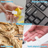 50 Gauze Mouth Swabs for Elderly, Disposable Toothbrushes, Individually Wrapped Swabsticks for Dry Mouth