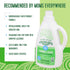 Charlie’s Soap Natural Deep Cleaning Laundry Liquid, 75.0 Fl Oz, 100 Loads, Hypoallergenic, Eco-Friendly Detergent