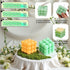 SAYUANVA Cube Bubble Candle, Soy Wax Scented Candles with Plant Essential Oils, Decorative Geometric Candles for Home