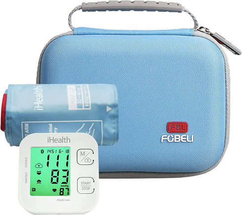 Hard Carrying Case Replacement for iHealth Track Smart Blood Pressure Monitor - Protective Travel Storage Bag (Case