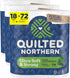 Quilted Northern Ultra Soft & Strong Toilet Paper, 18 Mega Rolls = 72 Regular Rolls, Premium Soft Tissue