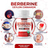 Organic Berberine with Ceylon Cinnamon 2175mg - Premium berberine supplement high purity extract USDA Organic, support immune system, Berberine Plus Complex, Non-GMO Vegan for Men Women 90 Capsules