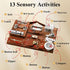 SHFGYG Dementia Activities for Seniors,Fidget Busy Board for Adults with Dementia,Engaging Alzheimers Activities