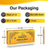 Pack of 12 Miswak Sticks - Natural Toothbrush for Teeth Whitening and Fresh Breath, Organic Wooden Vacuum Sealed