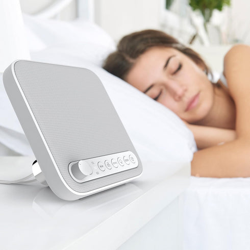 Seamless 6 Pure Enrichment Wave Premium Sleep Sound Machine with USB Charger - Looping with Soothing All-Natural