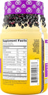 Zarbee's Elderberry Gummy Daily Immune Support Supplement, 60 Count, Vitamins A, C, D, E & Zinc, Natural Berry Flavor