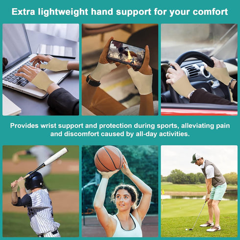 Thumb Support Brace - CMC Joint Splint for Pain Relief, Arthritis, Tendonitis, Carpal Tunnel, Left or Right Hands (L)(1