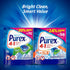 Purex 4-in-1 + OXI Laundry Detergent Pacs, Fresh Morning Burst, 56 Count