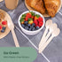 KRUM Disposable Wooden Spoon 16 cms/6.4 Inch Length, Pack of 100