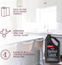 HOPE'S Perfect Glass Cleaner Spray Refill, Streak-Free, Ammonia-Free, 67.6 Ounce, Indoor & Outdoor Glass Surfaces, Pack