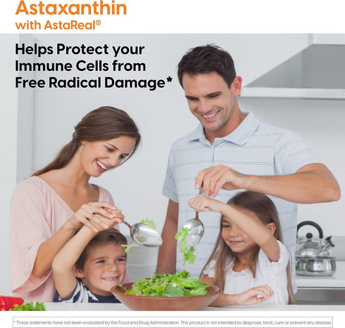 Doctor's Best Astaxanthin, Powerful Antioxidant for Skin and Eye Health, Non-GMO, Vegan, 6 mg, 90 VSG