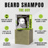 Professor Fuzzworthy's Beard Shampoo Bar - Tasmanian ACV, All Natural Ingredients, 4.2 oz