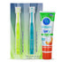 Growing Kids Oral Care Kit by Brilliant Oral Care, Includes Child Toothbrush, Kids Toothbrush & 2oz Tooth Gel