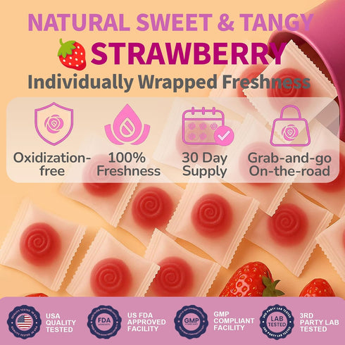 Gummies 8x 5x 60 Flora Vaginal Probiotics for Women pH Balance with Prebiotics Billion Probiotics Extracts Saw
