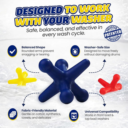 Laundry Agitation System Ball | Unlimited Washes Booster