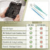 6 Pack Dental Tools Teeth Cleaning Kit, Stainless Steel Plaque Tartar Remover for Adults, Kids, and Pets