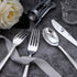 Liacere 200Pcs Silver Plastic Cutlery - 100 Forks, 50 Spoons, 50 Knives, Disposable Silverware for Parties