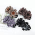 inSowni 4 Pack Luxury Fancy Gems - Korean Decorative Glitter Crystals Double Flower Hair Claws for Women Girls