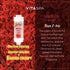 Vitamin C Shower Water Filter (Red), Enhances Skin & Hair, Removes Chlorine & Impurities, Gift Idea