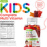 Kids Multivitamin Gummies, Complete Daily Essential Vitamins, 12 Essential Minerals, Vegetarian & Gelatin Free, Chewable