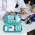 Canboc Diabetic Supplies Case, Organizer for Glucose Meter, Lancing Device, Blood Sugar Test Strips, Turquoise