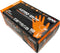 SAS Safety 66573 Astro Grip Powder-Free Nitrile Disposable Gloves, Large, Pack of 100, Orange