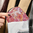 Ollabaky 7 Pill Organizer Rose Floral Travel Pill Cases Bag Portable Pill Container Days Pill Box Organizer Vitamin