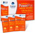 Trace Minerals Power Pak Sugar Free Electrolyte Powder Packets | 1200 mg Vitamin C, Zinc, Magnesium | 30 Packets,
