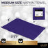 100 Pack Purple Beverage Napkins, 2 Ply Big Party Pack for Wedding, Birthday, Dinner, Lunch, Cocktails