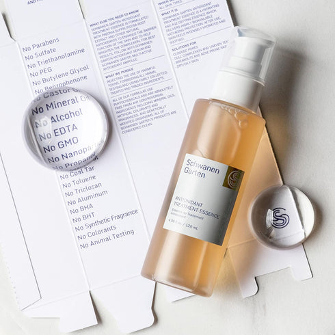 Treatment Essence 4.06oz / 120ml | Antioxidant Skin Balancing Toner with Soothing, Organically Grown Ingredients