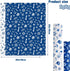 HolyMaji 50 Sheets Nautical Printed Tissue Paper Large Size 20 x 26" Anchor Design Decorative Gift Wrapping Paper Recyclable Packaging for Birthday Party Favor Decor DIY Craft Arts (Navy Blue & White) by HolyMaji