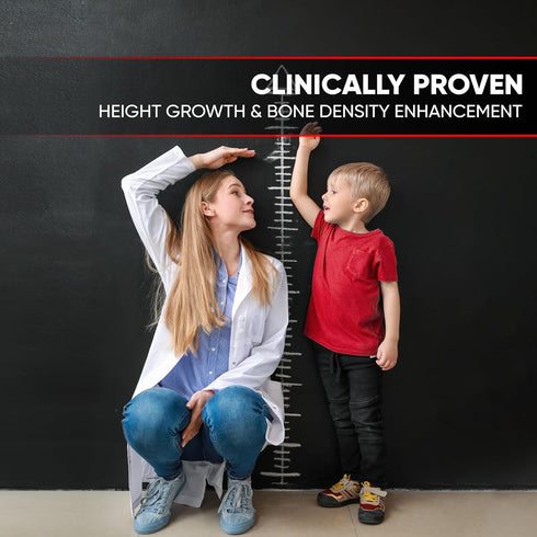 Height Growth Increase Gummies Vitamins - Grow Tall Supplement with Calcium, Magnesium, Zinc, Ashwagandha, Glucosamine