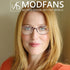 MODFANS Reading Glasses 1.25 Women 3 Pack, Spring Hinge Fashion Round with Pouch