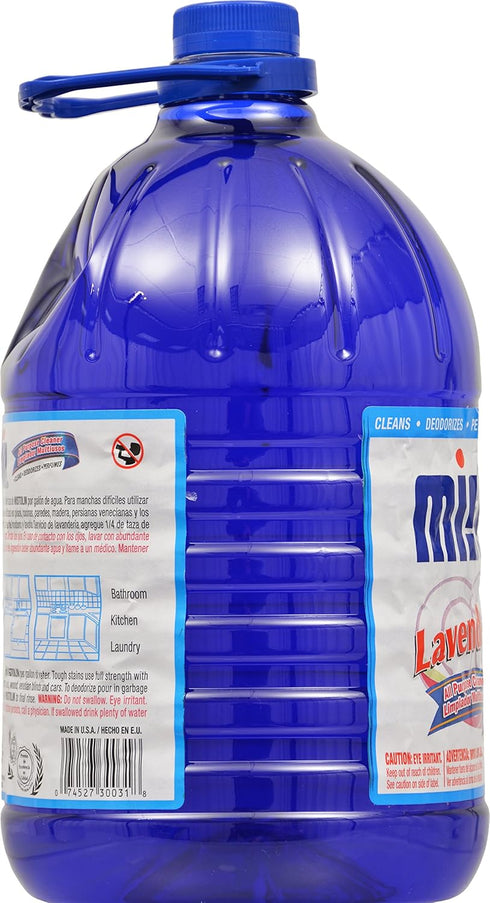 Mistolin Lavender All Purpose Cleaner, 128 Fl Oz, 1 Gallon, Multi Purpose Cleaner for Floors & Appliances