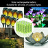 Henreepow Ni-MH AA Rechargeable Batteries, Double A High Capacity 1.2V Pre-Charged for Garden Landscaping Outdoor Solar