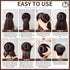 Teenitor Hair Bun Maker for Kids Girls, 4pcs Brown Ballet Buns in 4 Sizes