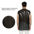 PERFEHAIR Barber Stylist Vest for Men, Black Salon Hairdresser Jacket Smock Clothing