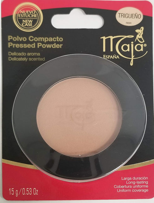Maja Cream Powder Trigueno, .53 Oz, with Mirror - Polvo Crema Compacto
