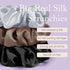 OLESILK Silk Scrunchies Oversized - 100% Mulberry Large for Women with Thick Curly Hair Care