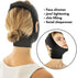 Post Surgery Neck and Chin Compression Garment Wrap Bandage, Jowl Tightening, Neck Coverage, Chin Lifting Strap (M)