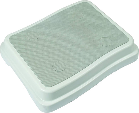 Safe Bath Step for Easy Tub Access - White