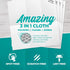 Molly's Marvelous Cloth, Streak-Free Microfiber Cleaning Cloth for Glass, Stainless Steel, Kitchen, Bath, Cars, 2pk