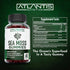 Irish Sea Moss Gummies 3000MG - 60 Gummies with Irish Sea Moss, Bladderwrack & Burdock Root for Essential Vitamins