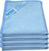 Longmann Window Cleaning Cloth, Glass Cloth, Cleaning Cloth, Streaks Schatches Free (Blue 4