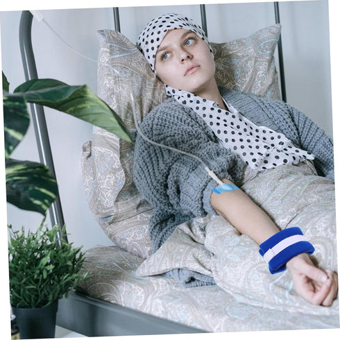 ZUNOXAZ 2pcs Set Elderly Hospital Fall Prevention Strap Adjustable Wrist and Ankle Support for Patient Safety