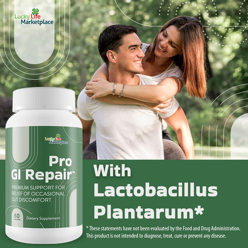 Pro GI Repair, Premium Probiotic Supplement, 40 Billion CFU for Gut Health & Regularity